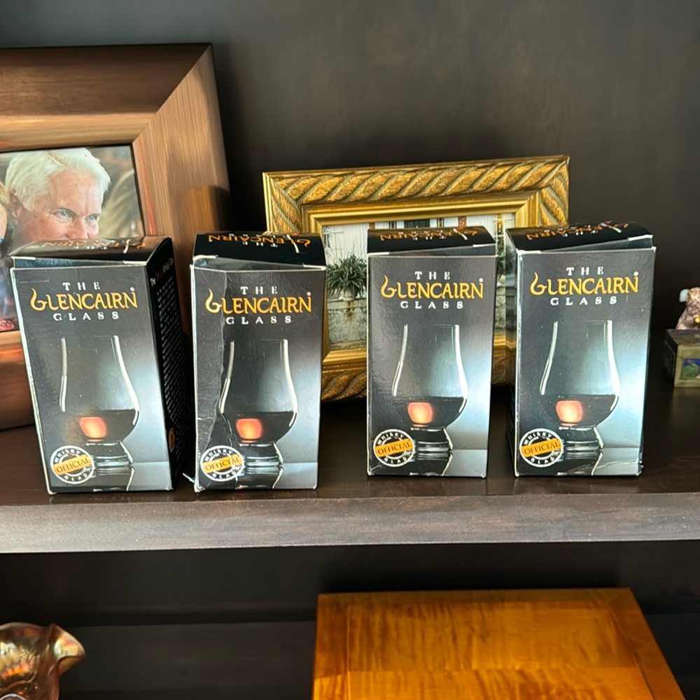 Whisky Crystal Glass in carton set of 2 NEW gift fathers day
